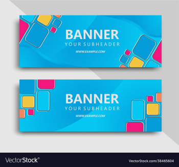 colorful banner template colorful banner template