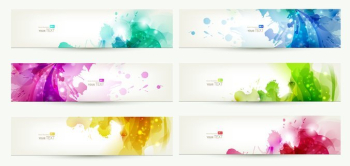 Colorful Banners Colorful Banners