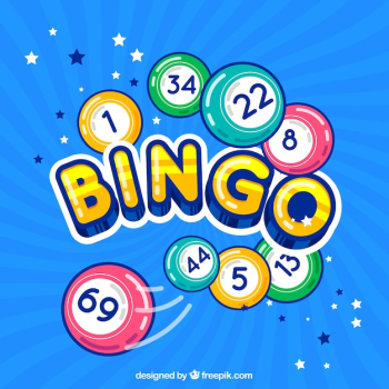 Colorful bingo background Colorful bingo background