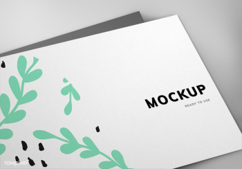 Colorful business card mockup design | Free stock psd mockup - 502732