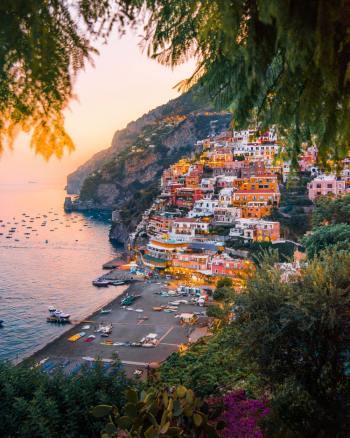 Colorful Cliffside Village Colorful Cliffside Village