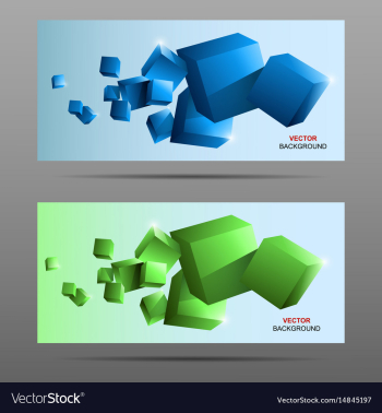 colorful cubes 3d