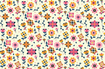 Colorful ditsy floral print background Free Vector Colorful ditsy floral print background Free Vector