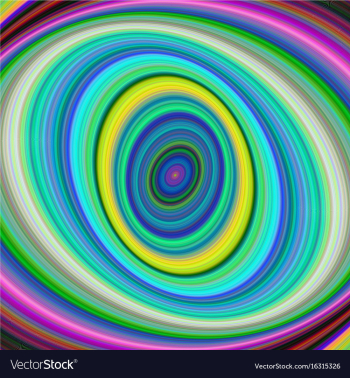 Colorful elliptical digital fractal art background vector image Colorful elliptical digital fractal art background vector image