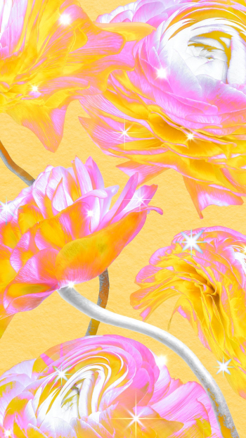 Colorful floral background wallpaper, trippy… | Free stock illustration | High Resolution graphic