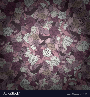Colorful floral pattern vector image Colorful floral pattern vector image