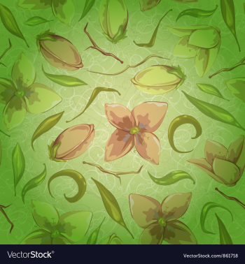 Colorful floral pattern vector image Colorful floral pattern vector image