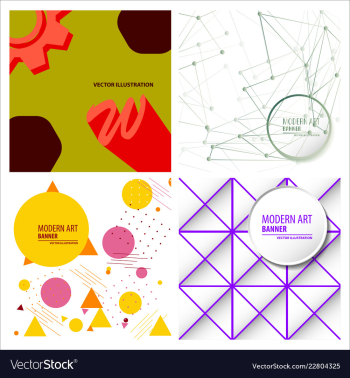 Colorful geometric background fluid shapes vector image Colorful geometric background fluid shapes vector image