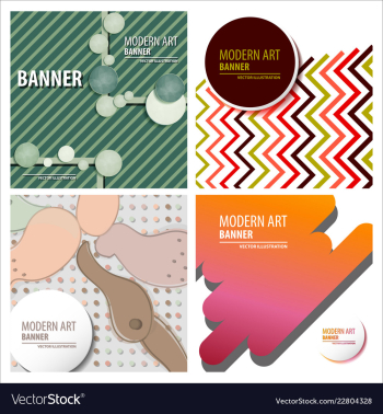 Colorful geometric background fluid shapes vector image Colorful geometric background fluid shapes vector image