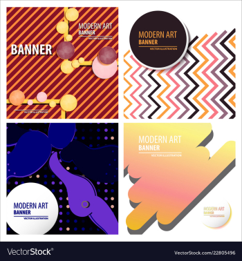 Colorful geometric background fluid shapes vector image Colorful geometric background fluid shapes vector image