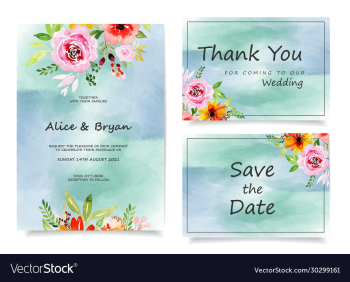 colorful greeting wedding invitation card set colorful greeting wedding invitation card set
