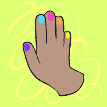 Colorful hand palm doodle, colorful | Free Vector Illustration - rawpixel Colorful hand palm doodle, colorful | Free Vector Illustration - rawpixel