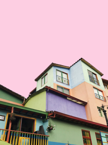 Colorful Houses Colorful Houses