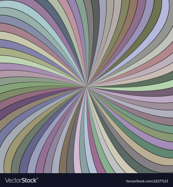 Colorful hypnotic abstract swirl stripe vector image Colorful hypnotic abstract swirl stripe vector image