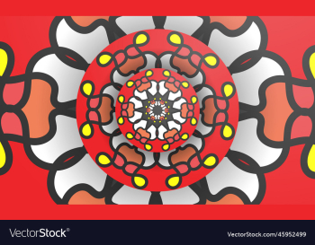 colorful luxury mandala pattern design