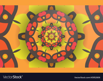 colorful luxury mandala pattern design