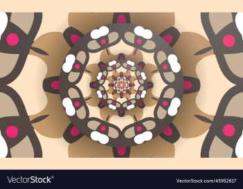 colorful luxury mandala pattern design