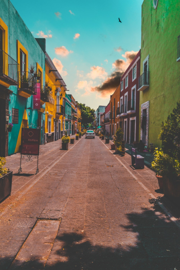 Colorful Painted Buildings Colorful Painted Buildings