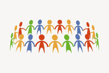Colorful people holding hands sticker, | Free PSD - rawpixel Colorful people holding hands sticker, | Free PSD - rawpixel