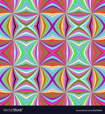 Colorful seamless psychedelic abstract swirl vector image Colorful seamless psychedelic abstract swirl vector image