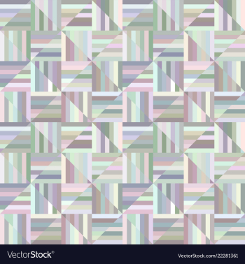 Colorful seamless striped square mosaic tile vector image Colorful seamless striped square mosaic tile vector image