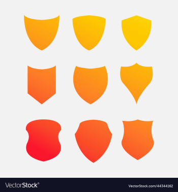 colorful shield colorful shield
