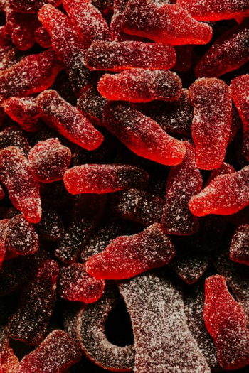 Colorful Sour Candy Gummies Colorful Sour Candy Gummies