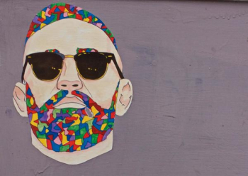 Colorful Street Art Man Sunglasses Free Photo Colorful Street Art Man Sunglasses Free Photo