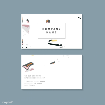 Colorful Terrazzo pattern business card vecto.. | Free stock vector - 544621 Colorful Terrazzo pattern business card vecto.. | Free stock vector - 544621