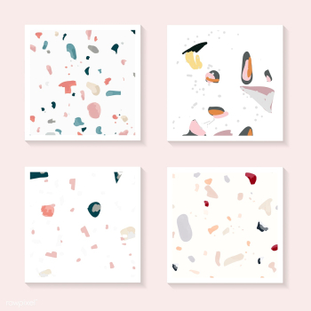 Colorful Terrazzo seamless pattern cards vect.. | Free stock vector - 544665 Colorful Terrazzo seamless pattern cards vect.. | Free stock vector - 544665