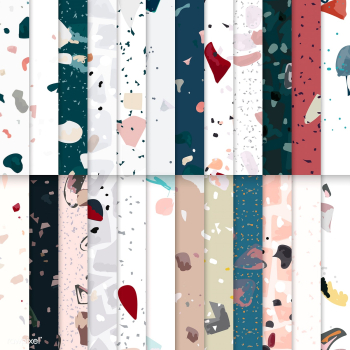 Colorful Terrazzo seamless pattern posters ve.. | Free stock vector - 544669 Colorful Terrazzo seamless pattern posters ve.. | Free stock vector - 544669