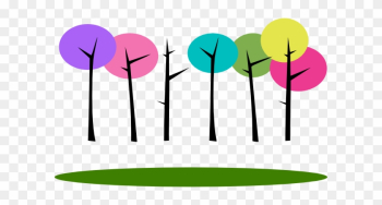 Colorful Trees - Colorful Tree Clipart Colorful Trees - Colorful Tree Clipart