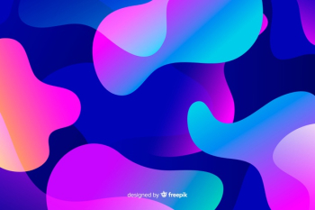 Colorful wavy shapes background Free Vector Colorful wavy shapes background Free Vector