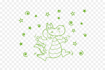 Coloring book New Year Christmas Coloring Pages 0 Drawing - cocodrile silhouette 
