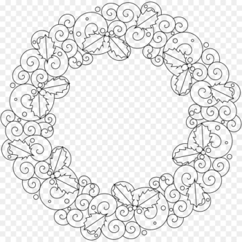 Coloring book Wreath Mandala Christmas Easter - christmas Coloring book Wreath Mandala Christmas Easter - christmas