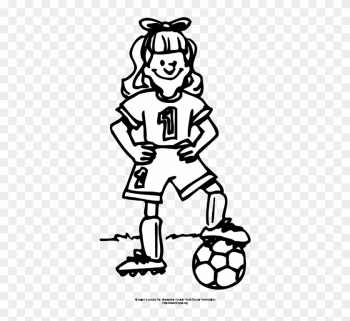 Coloring Pages Soccer Girl - Girl Soccer Player Coloring Pages Soccer Girl - Girl Soccer Player