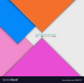 Colors business background vector image Colors business background vector image