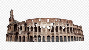 Colosseum png clipart, ancient Roman | Free PNG - rawpixel