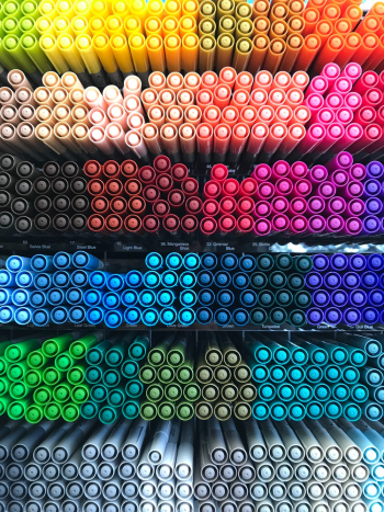 Coloured Pens Coloured Pens