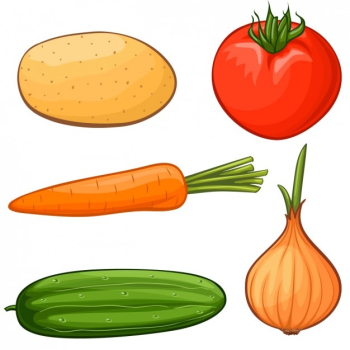 Coloured vegetables collection Coloured vegetables collection
