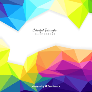 Colourful abstract background with triangles Colourful abstract background with triangles