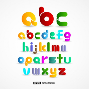 colourful alphabet colourful alphabet