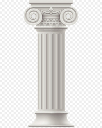 Column Clip art - Vector -painted European-style Roman column 