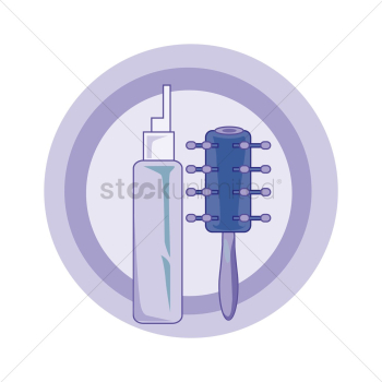 Comb and bottle Comb and bottle