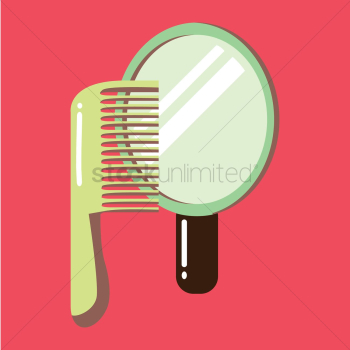 Comb and mirror Comb and mirror