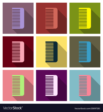 Comb icon icon isolated on background comb vector image Comb icon icon isolated on background comb vector image