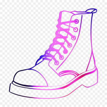 Combat boot Drawing Shoe Knee-high boot - Combat boot Drawing Shoe Knee-high boot -