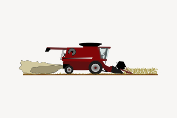 Combine harvester collage element illustration | Free Vector - rawpixel Combine harvester collage element illustration | Free Vector - rawpixel