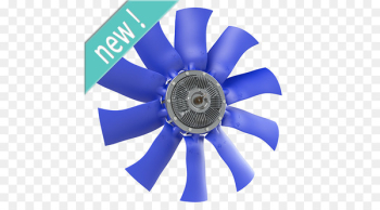 Combine Harvester, Fan, Heavy Machinery, Cobalt Blue, Blue PNG