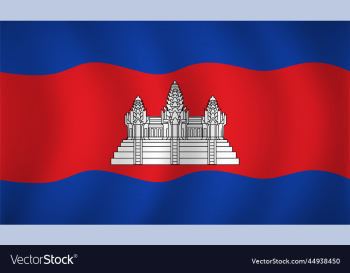 combodia flag background